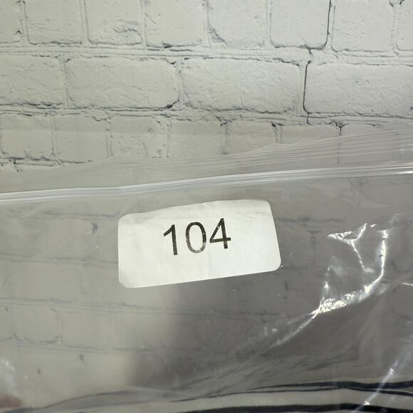 Express Portofino Slim Button Shirt Women Small Striped Roll Tab Sleeve Preppy - Picture 12 of 12